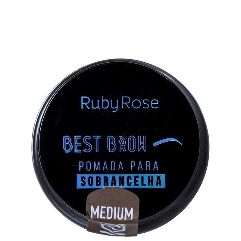 Ruby Rose Best Brow Medium - Pomada para Sobrancelha