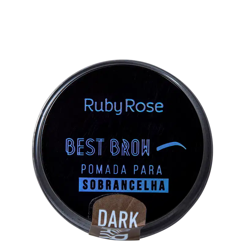 Ruby Rose Best Brow Dark - Pomada para Sobrancelha