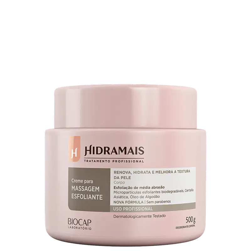 Hidramais Natural - Creme Esfoliante Corporal 500g