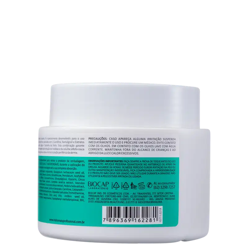 Hidramais Redutor Corporal Cafeína - Redutor de Medidas 500g