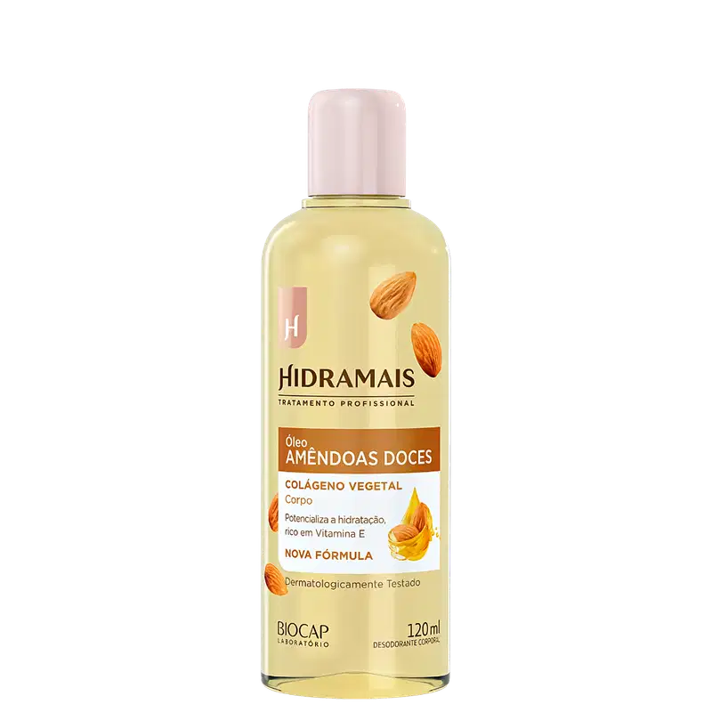 Hidramais Amêndoas Doces & Colágeno - Óleo Corporal 120ml