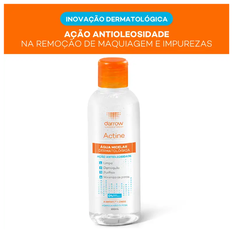 Darrow Actine Dermatológica - Água Micelar 100ml