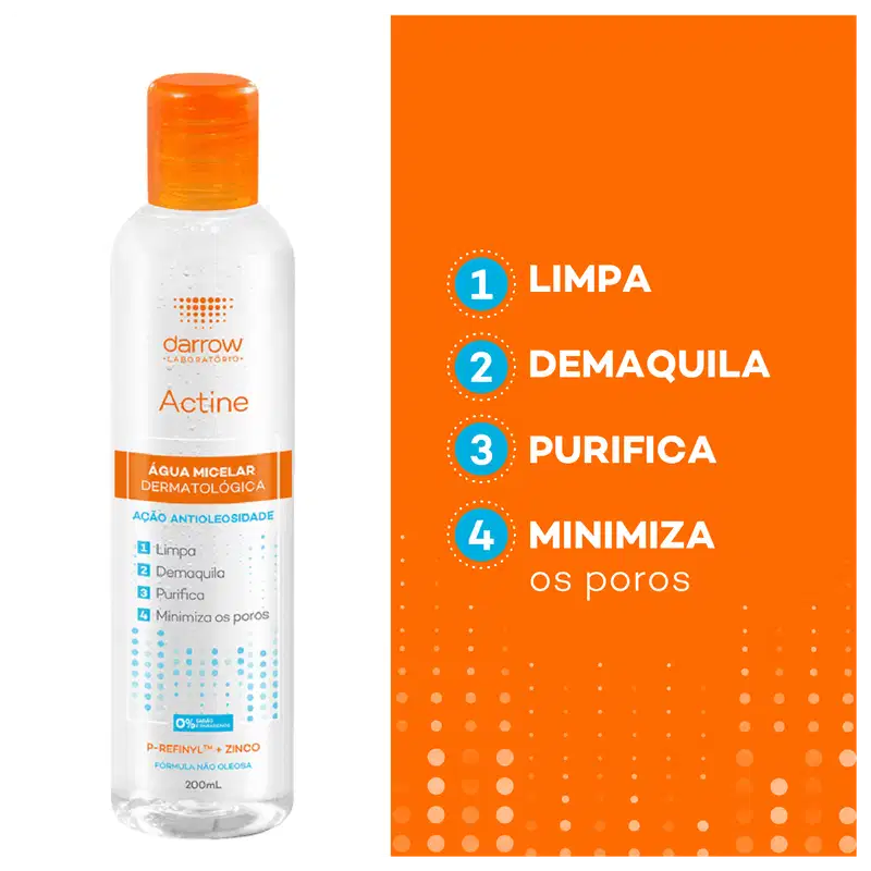 Darrow Actine Dermatológica - Água Micelar 200ml