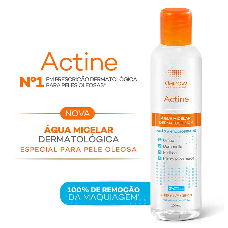 Darrow Actine Dermatológica - Água Micelar 200ml