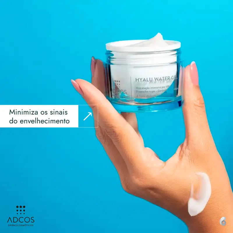 Adcos Hyalu Water Gel - Redutor de Linhas 50g
