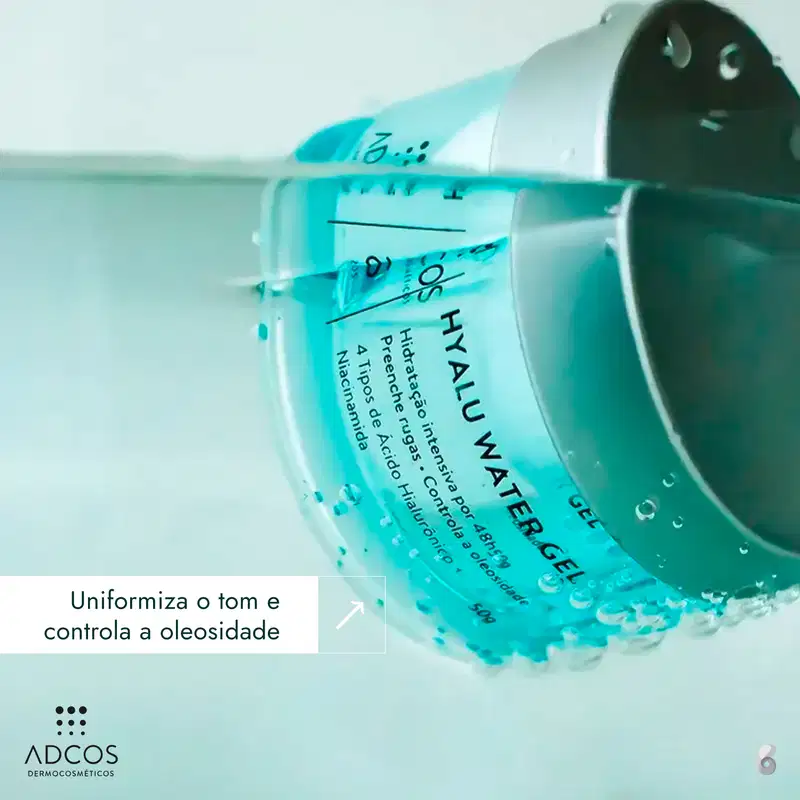 Adcos Hyalu Water Gel - Redutor de Linhas 50g