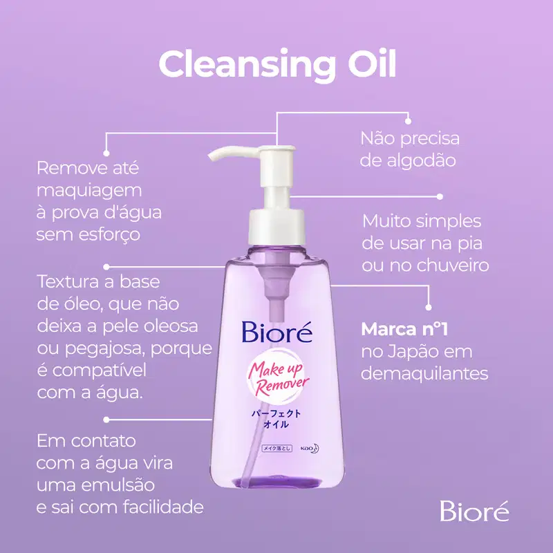 Bioré Make Up Remover Cleansing Oil - Óleo Demaquilante 150ml