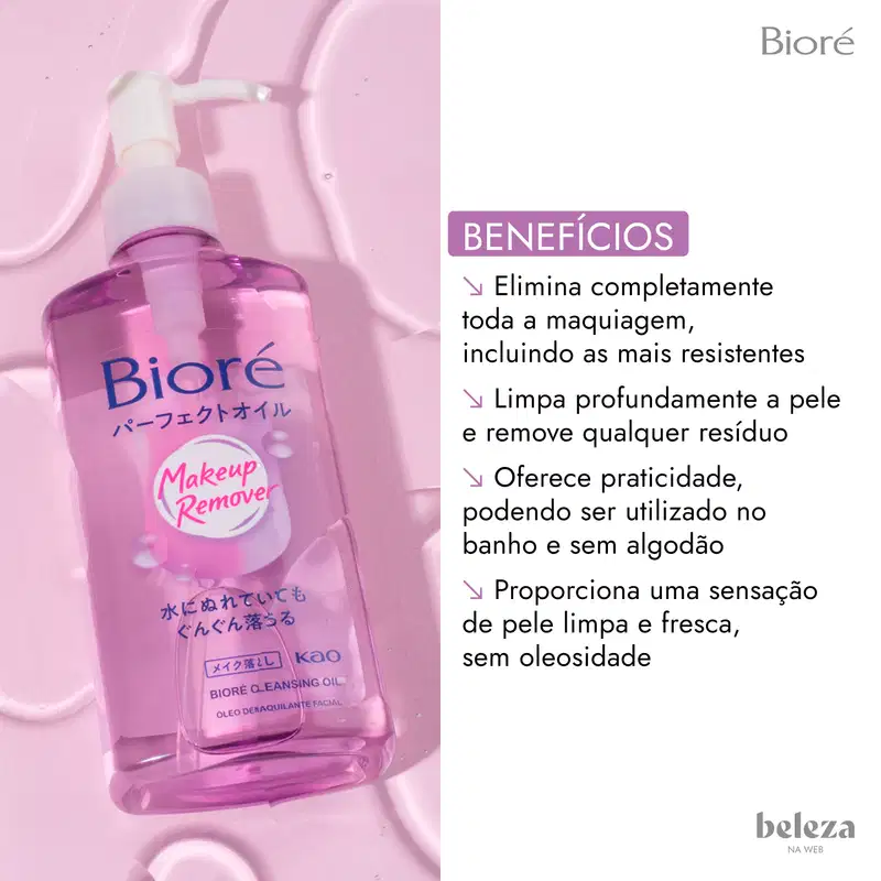 Bioré Make Up Remover Cleansing Oil - Óleo Demaquilante 230ml