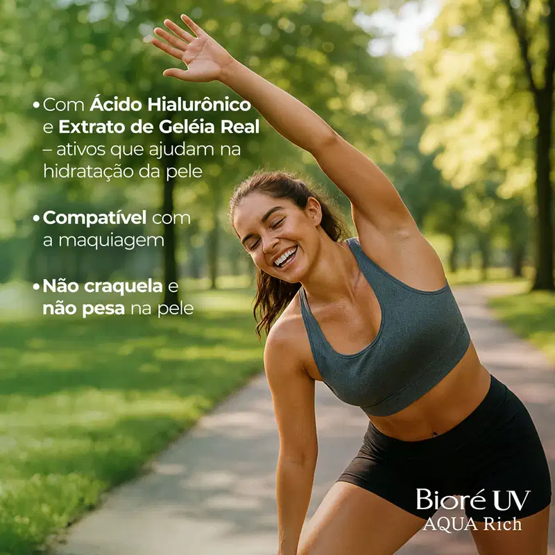 Bioré Aqua Rich Watery Essence FPS 50 - Protetor Solar Facial 50g