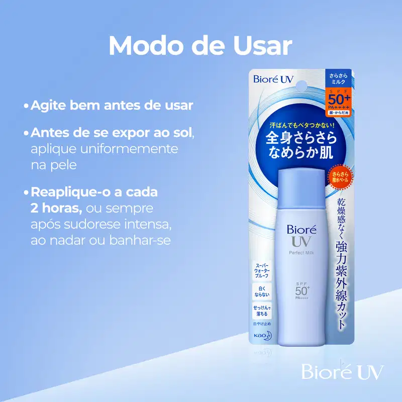 Bioré UV Perfect Milk FPS 50 - Protetor Solar 40ml