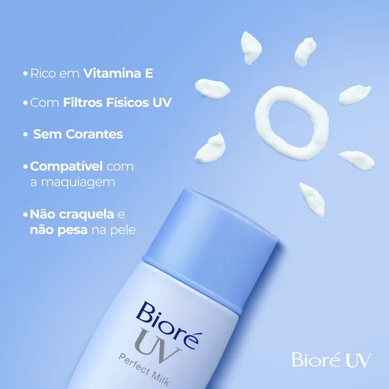 Bioré UV Perfect Milk FPS 50 - Protetor Solar 40ml
