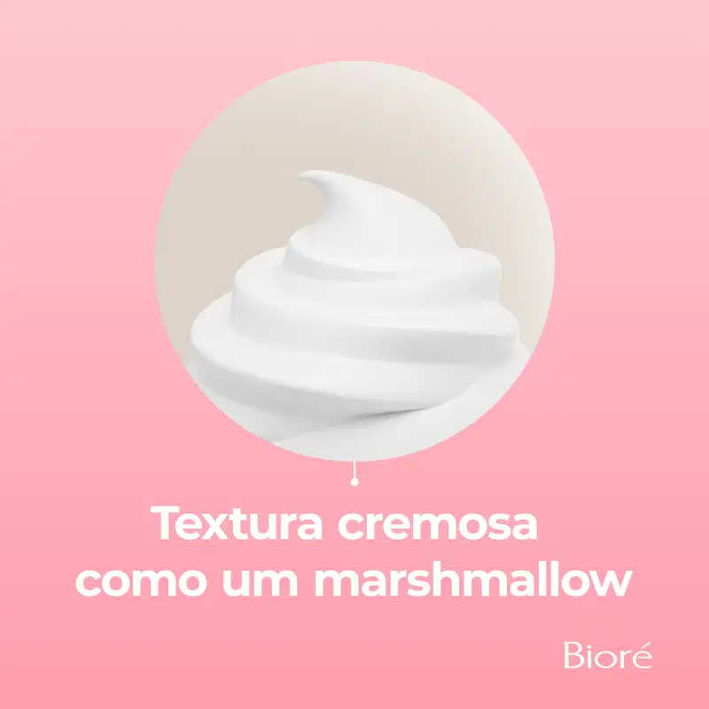 Bioré Marshmallow Whip Facial Cleansing Moisture Refil - Sabonete Facial 130ml