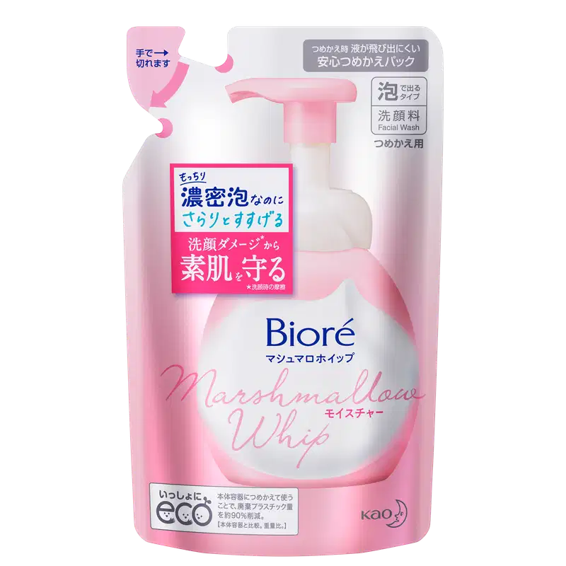Bioré Marshmallow Whip Facial Cleansing Moisture Refil - Sabonete Facial 130ml