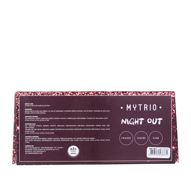 Mayore Beauty MyTrio MT1 Night Out - Paleta Multifuncional 15g