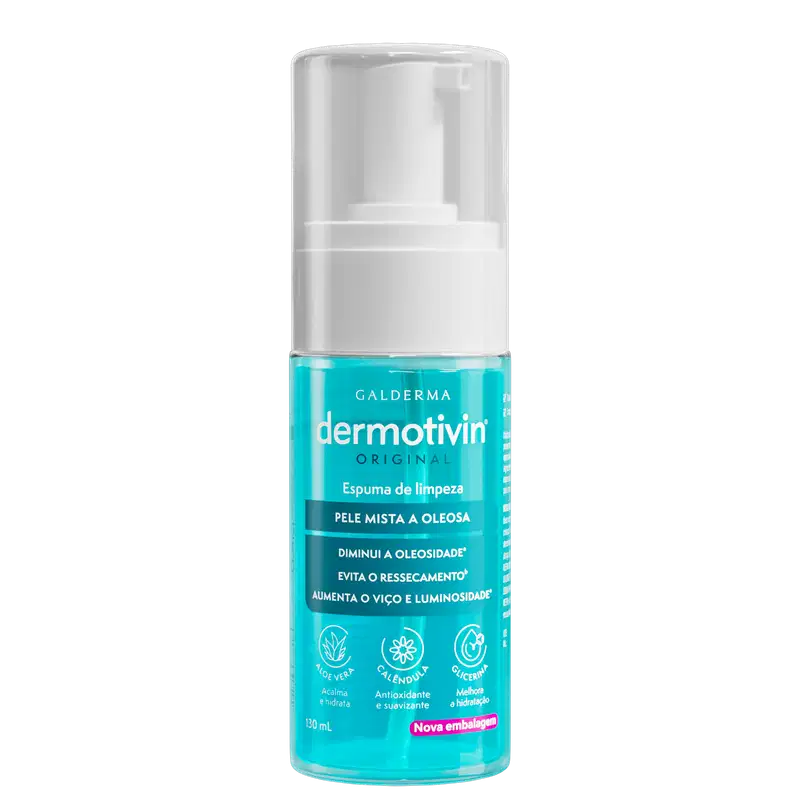 Dermotivin Original - Espuma de Limpeza Facial 130ml