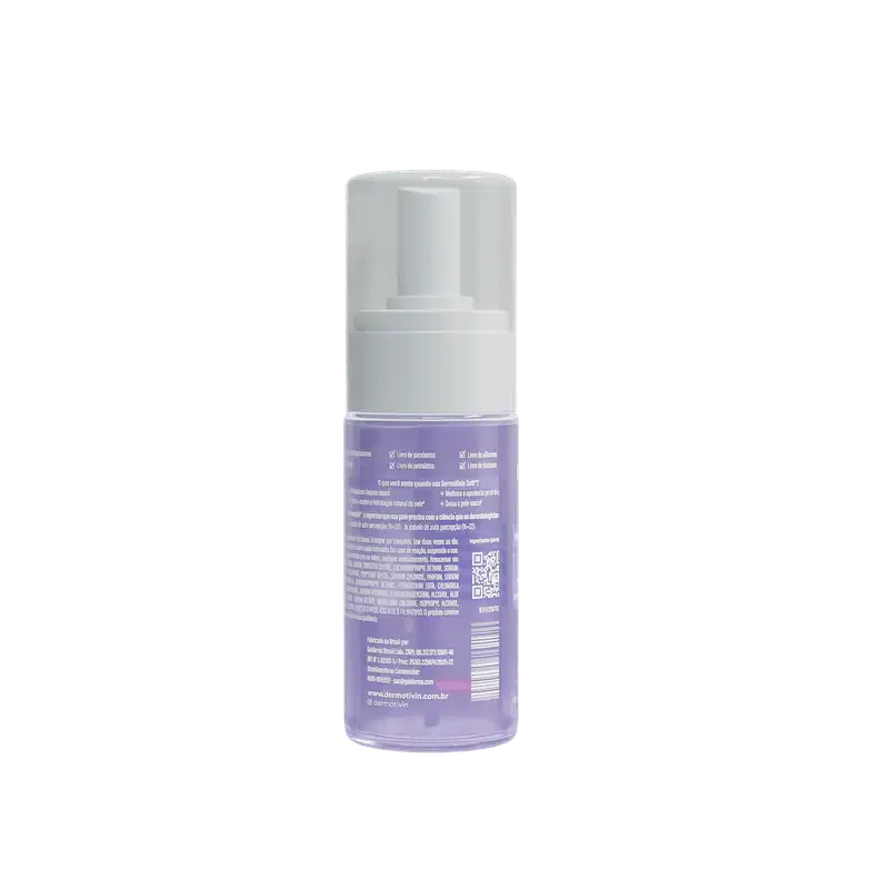 Dermotivin Soft Soft Pele Seca ou Sensibilizada - Espuma de Limpeza Facial 130ml
