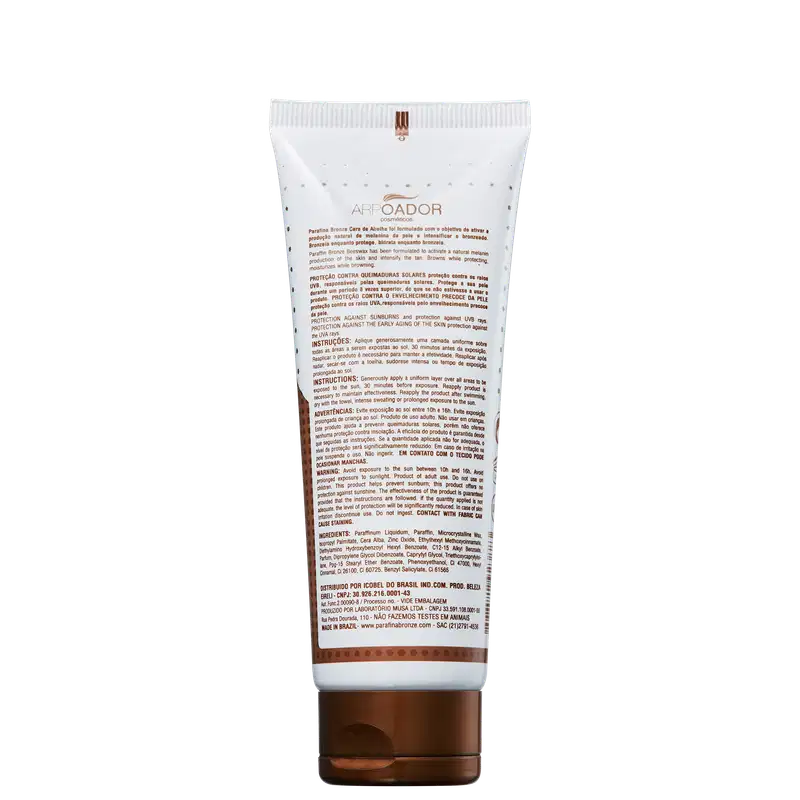 Parafina Bronze FPS8 - Bronzeador 120g