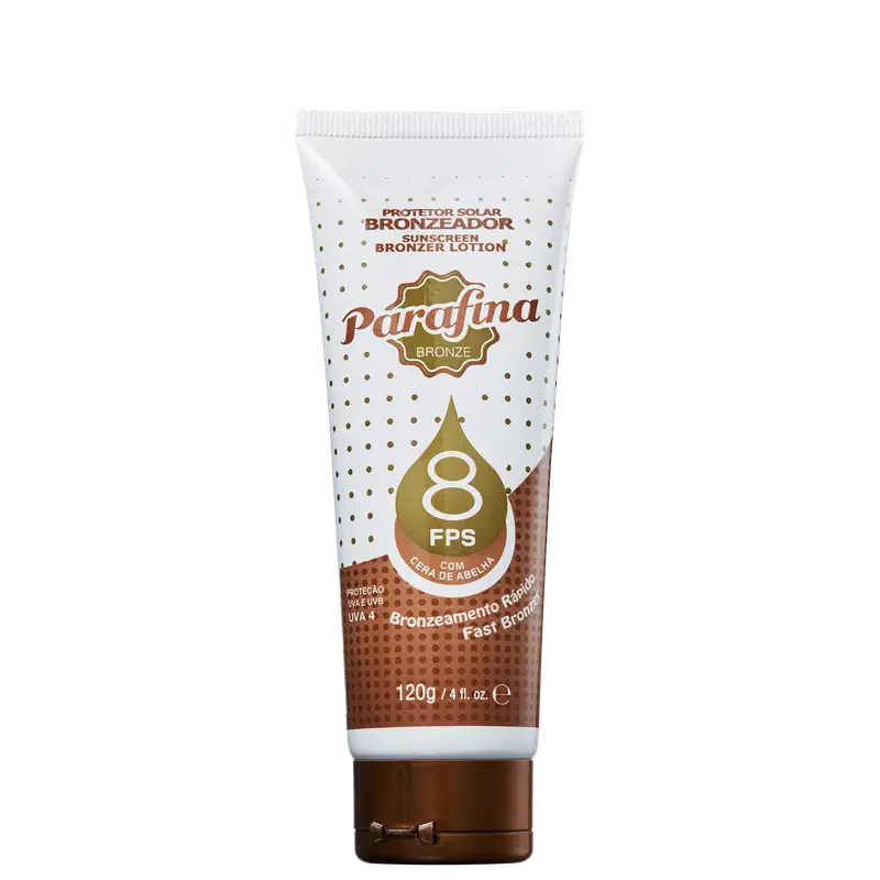 Parafina Bronze FPS8 - Bronzeador 120g