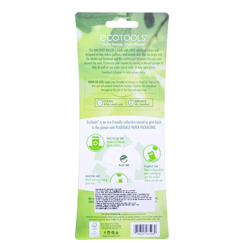 Ecotools Ametista - Rolo Massageador Facial