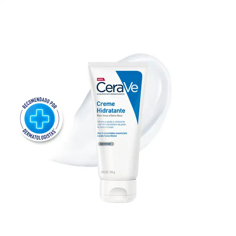CeraVe para Pele Seca a Extra Seca - Creme Hidratante 200g