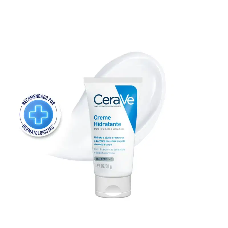 CeraVe para Pele Seca a Extra Seca - Creme Hidratante 50g