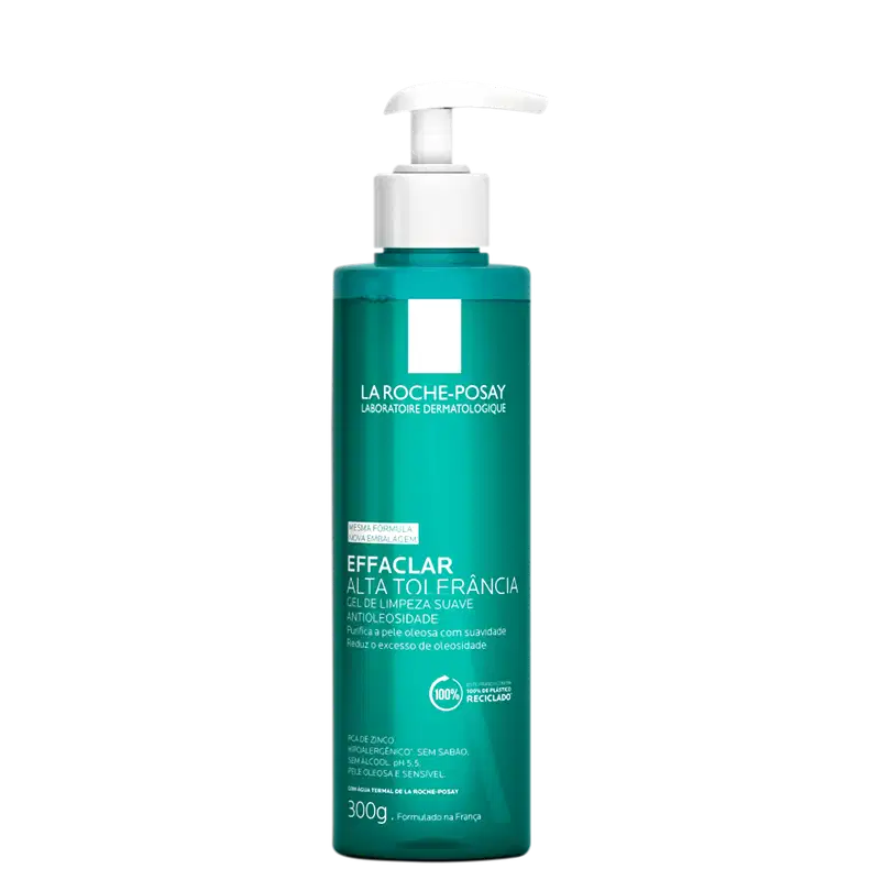 La Roche-Posay Effaclar Alta Tolerância - Sabonete Facial 300g