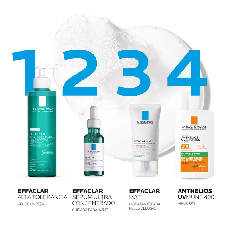 La Roche-Posay Effaclar Alta Tolerância - Sabonete Facial 300g