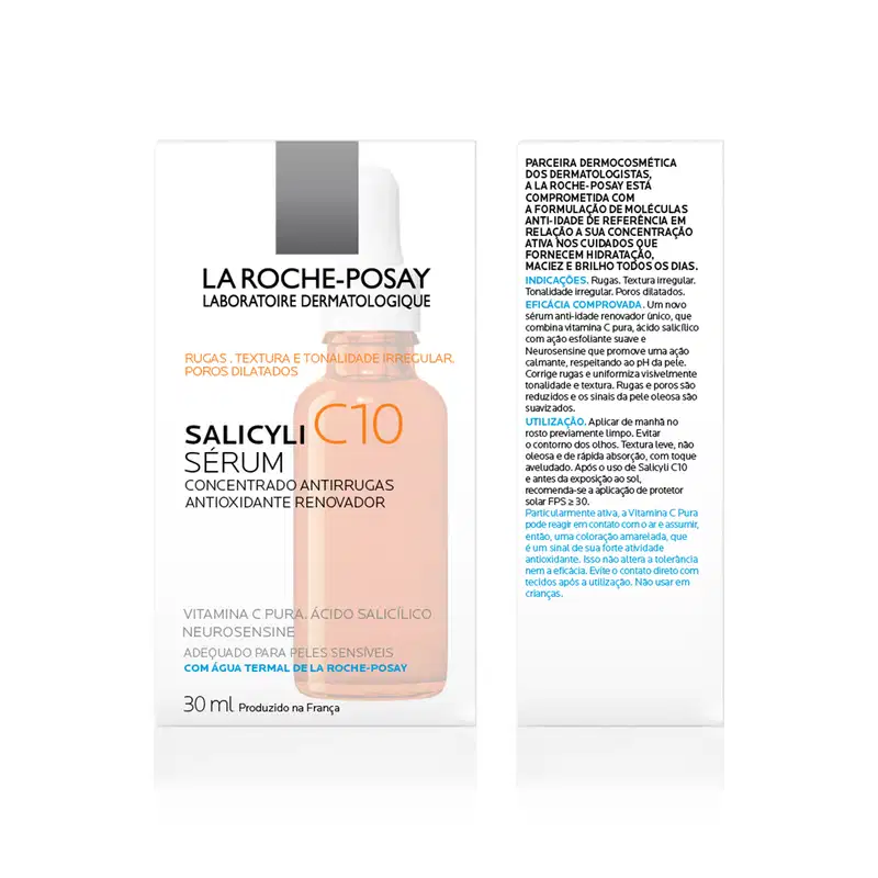 La Roche-Posay Salicyli C10 - Redutor de Linhas 30ml