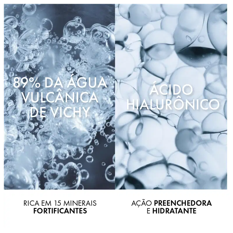 A imagem mostra o Hidratante Facial Vichy Minéral 89.