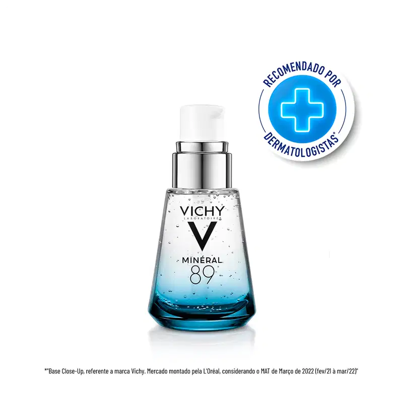A imagem mostra o Hidratante Facial Vichy Minéral 89.
