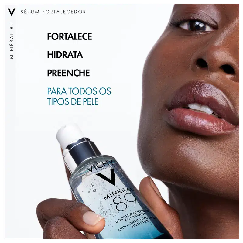 A imagem mostra o Hidratante Facial Vichy Minéral 89.