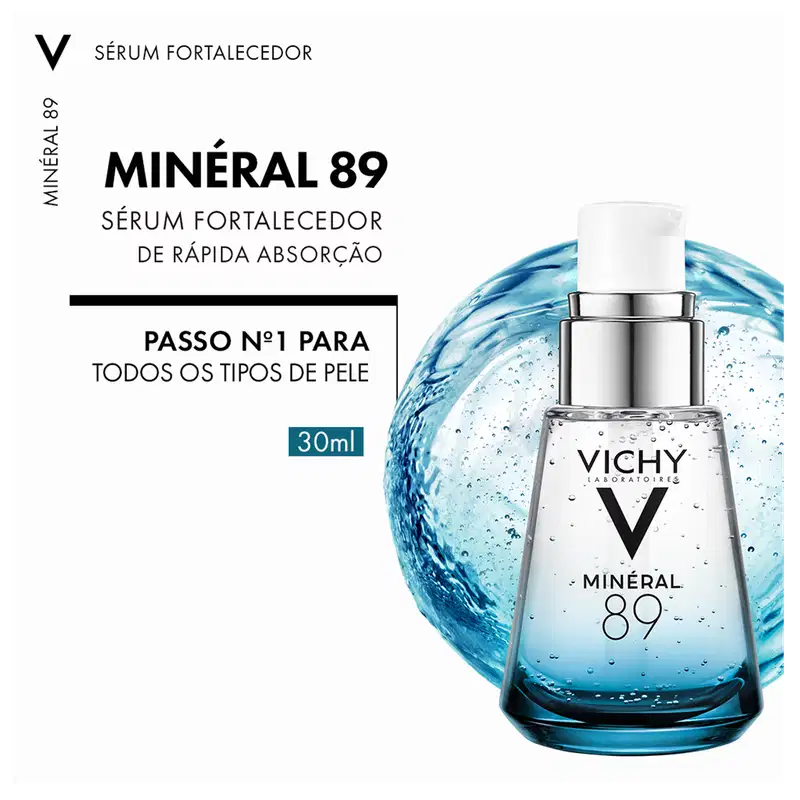 A imagem mostra o Hidratante Facial Vichy Minéral 89.