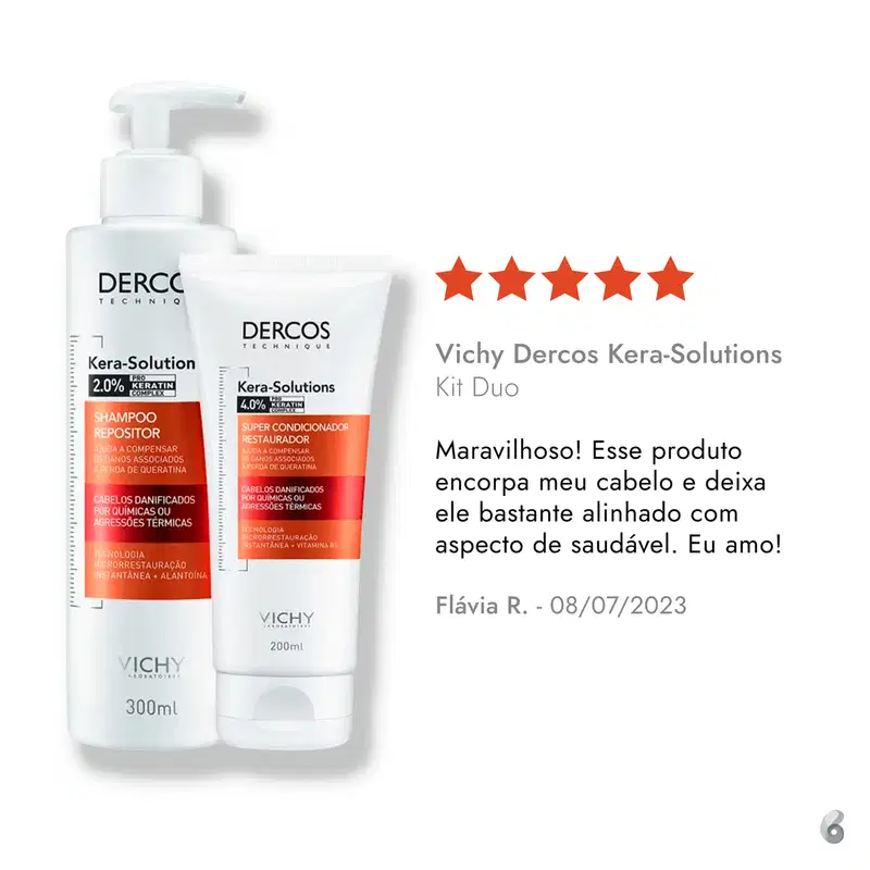 Vichy Dercos Kera-Solutions - Shampoo 300ml
