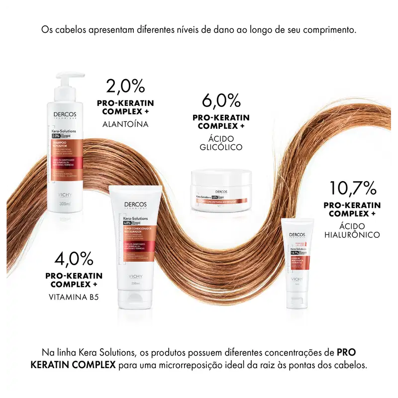 Vichy Dercos Kera-Solutions - Shampoo 300ml