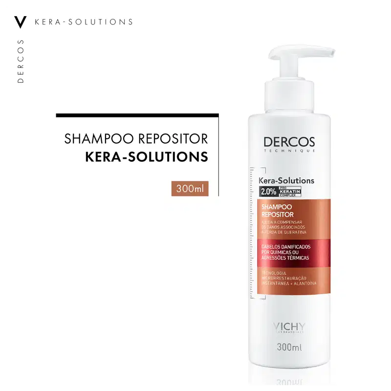 Vichy Dercos Kera-Solutions - Shampoo 300ml