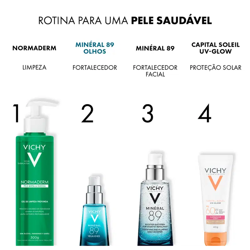 Vichy Minéral 89 - Sérum para Área dos Olhos 15ml