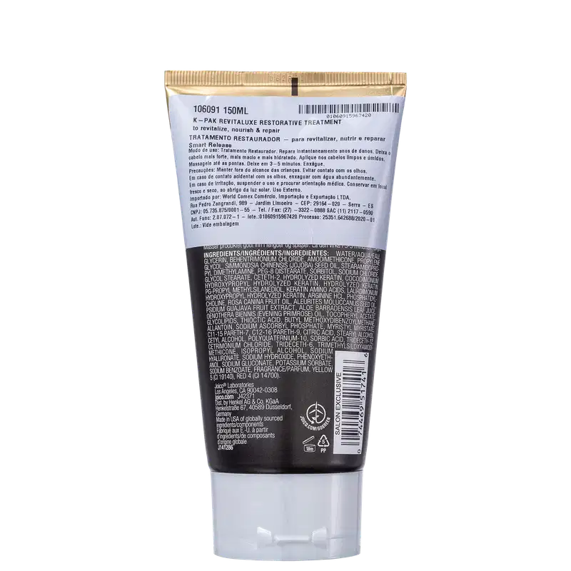 Joico K-PAK Revitaluxe Restorative Treatment - Máscara Capilar 150ml