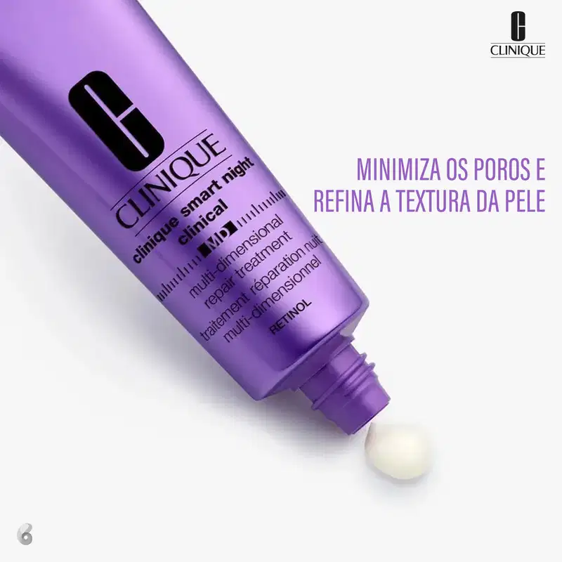 Clinique Smart Night Clinical MD Retinol - Sérum Redutor de Linhas Noturno 30ml