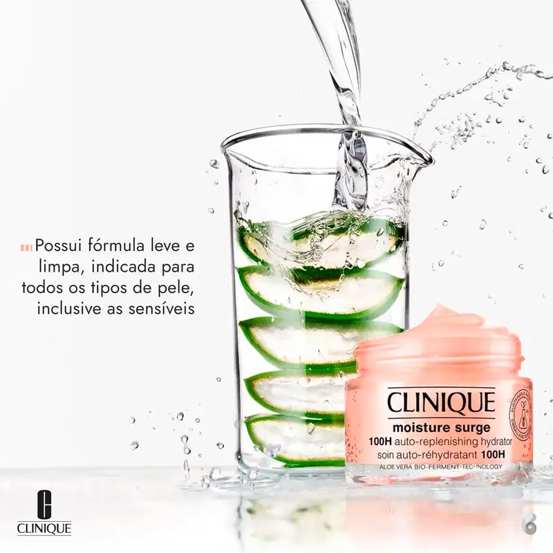 Clinique Moisture Surge™ 100H - Hidratante em Gel Facial 50ml