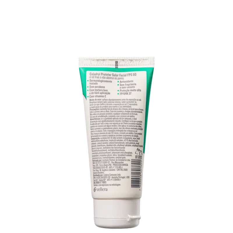 Caladryl FPS 60 - Protetor Solar Facial 60ml