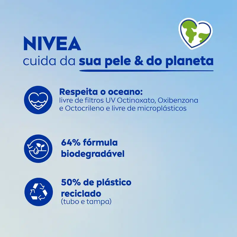 NIVEA Sun UV Face Controle de Oleosidade FPS 60 - Protetor Solar Facial 50ml