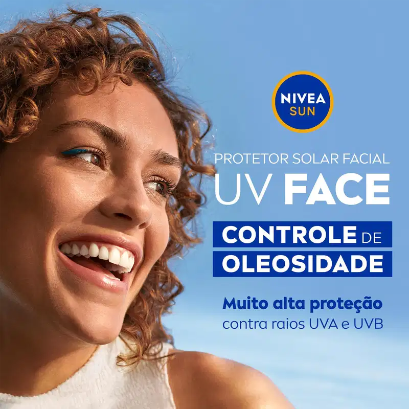 NIVEA Sun UV Face Controle de Oleosidade FPS 60 - Protetor Solar Facial 50ml