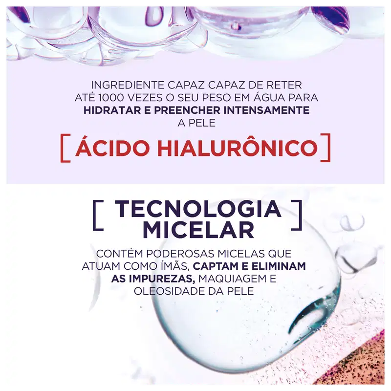 L'Oréal Paris Hialurônico - Água Micelar 200ml
