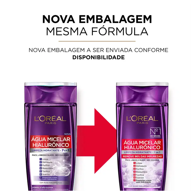 L'Oréal Paris Hialurônico - Água Micelar 200ml