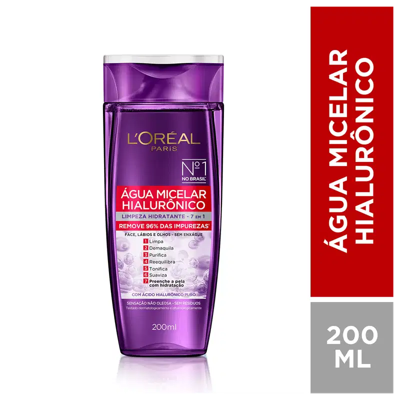 L'Oréal Paris Hialurônico - Água Micelar 200ml