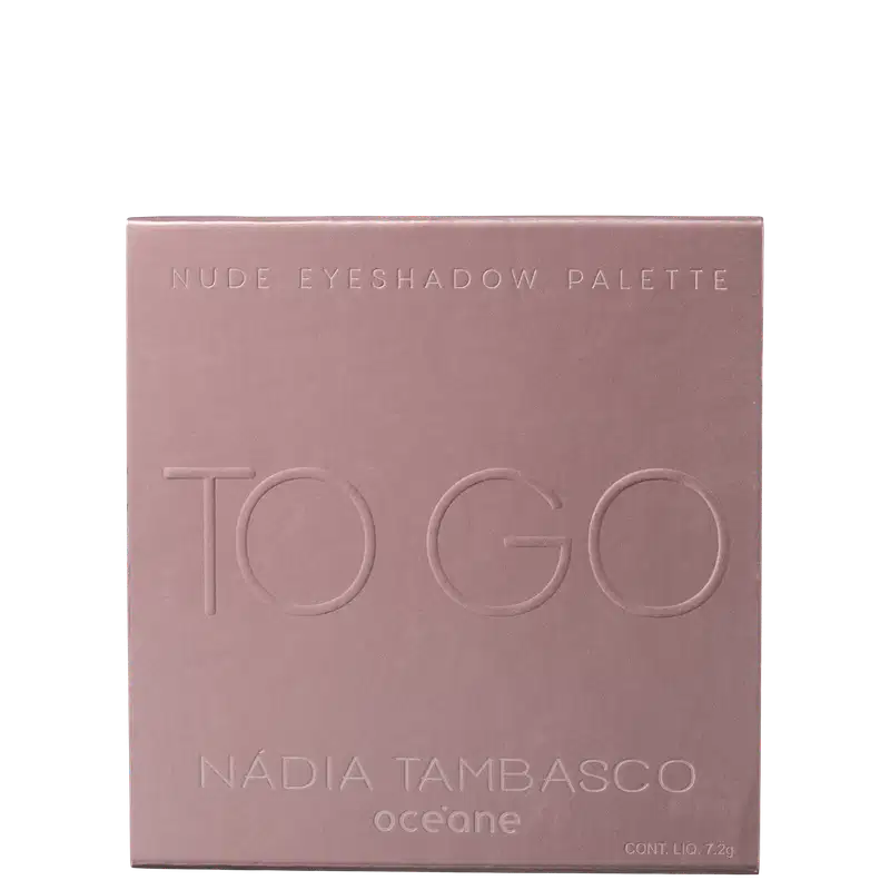Nádia Tambasco by Océane To Go Nude - Paleta de Sombras 7,2g