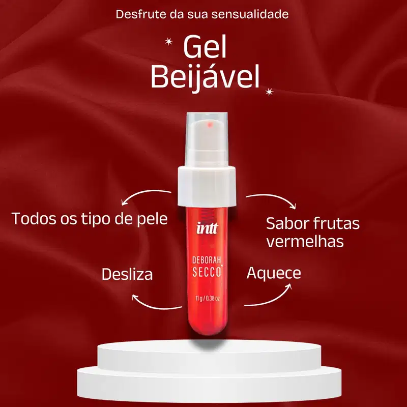 Gel Beijável Deborah Secco Picante, Gel íntimo Deborah Secco