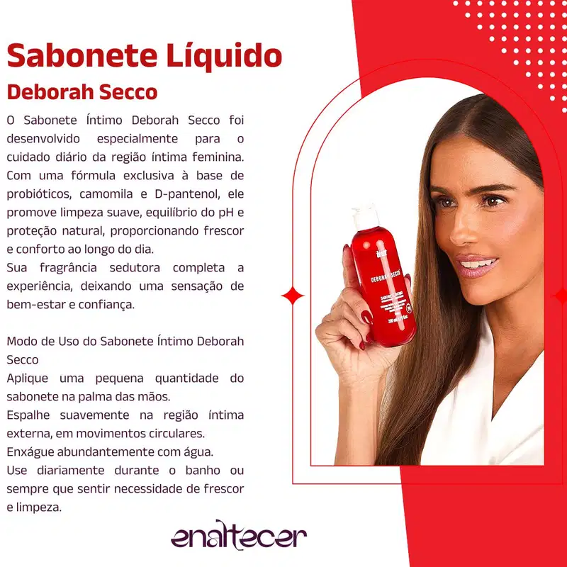 Gel Beijável Deborah Secco Picante, Gel íntimo Deborah Secco