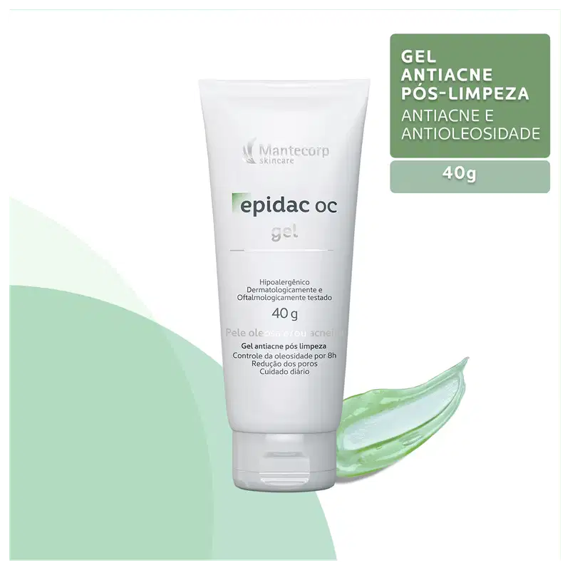Mantecorp Epidac OC - Gel Antiacne Facial 40g