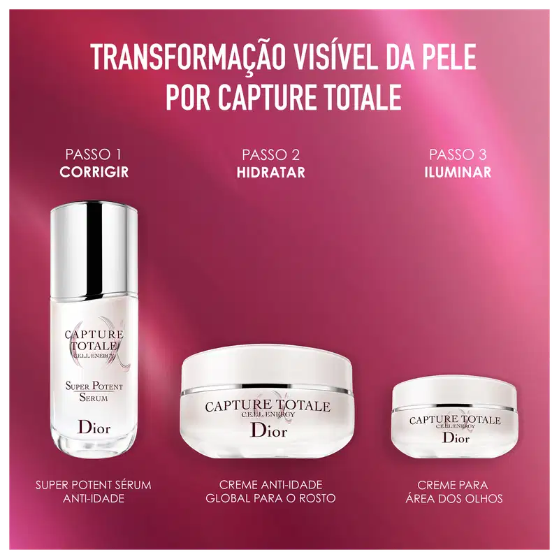 Kit Dior Capture Totale Skincare Set (3 Produtos)